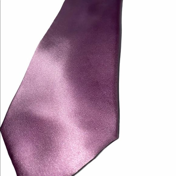 Cellini Linea Uomo Men's Lavender Tie - Picture 2 of 6